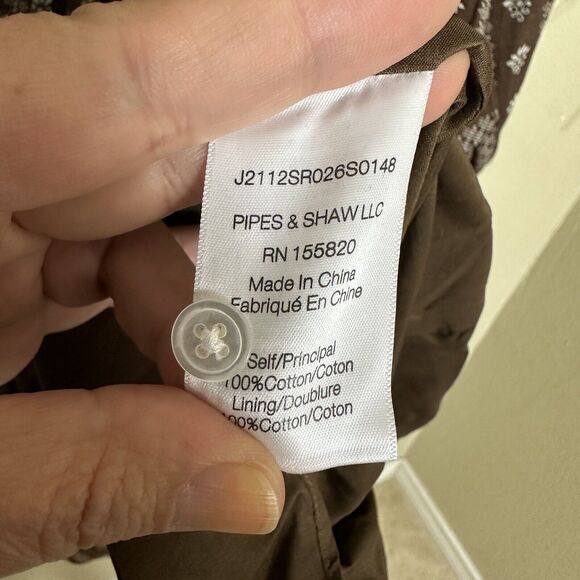 Veronica Beard Brown Floral Mini Dress - Picture 10 of 10